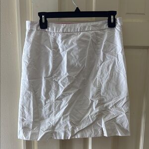 Tommy Hilfiger White Mini Pencil Skirt